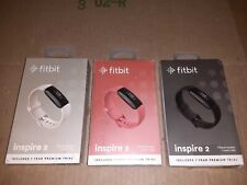 Fitbit Inspire 2 Health & Fitness Tracker with a Free 1-Year Fitbit Premium Trial, 24/7 Heart Rate, Black/Black, One Size (S & L Bands Included)
