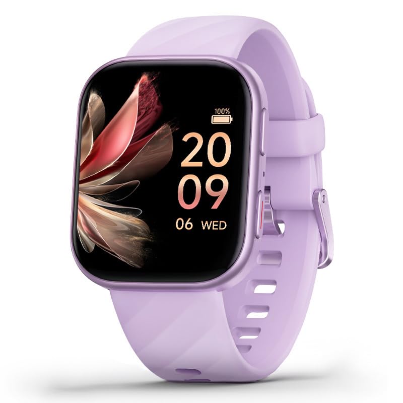 FITVII Health & Fitness Tracker 2024 (Answer/Make Calls), Smart Watch with 24/7 Heart Rate and Blood Pressure, Sleep Tracking, Blood Oxygen Monitor, 120+ Sport Mode Waterproof Activity Tracker