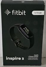 Fitbit Inspire 3 Health &-Fitness-Tracker with Stress Management, Workout Intensity, Sleep Tracking, 24/7 Heart Rate and more, Midnight Zen/Black One Size (S & L Bands Included)