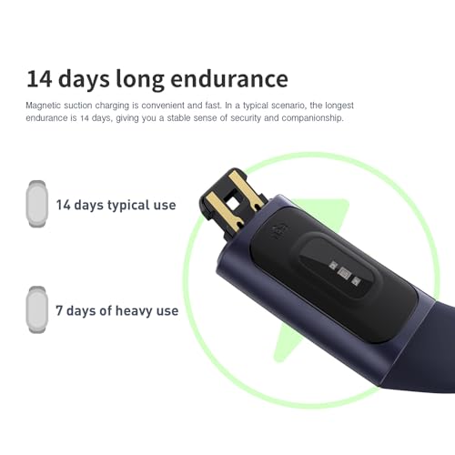 Excelpeakia Fitness Tracker, 25 Sports Modes, Heart Rate/Blood Oxygen and Pressure Monitor Sleep Step Tracker/Carolies Waterproof Smartwatch Smart Bracelet for Android and iOS Phone