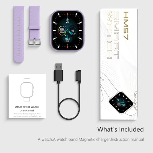 FITVII Health & Fitness Tracker 2024 (Answer/Make Calls), Smart Watch with 24/7 Heart Rate and Blood Pressure, Sleep Tracking, Blood Oxygen Monitor, 120+ Sport Mode Waterproof Activity Tracker