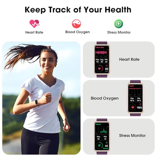 Fitness Tracker for Women Men, No App/Phone Required, 1.58" Smart Watch AMOLED Screen, 24/7 Heart Rate Blood Oxygen, Sleep Tracker, 50M Waterproof Activity Tracker with Pedometer for Andriod iPhone