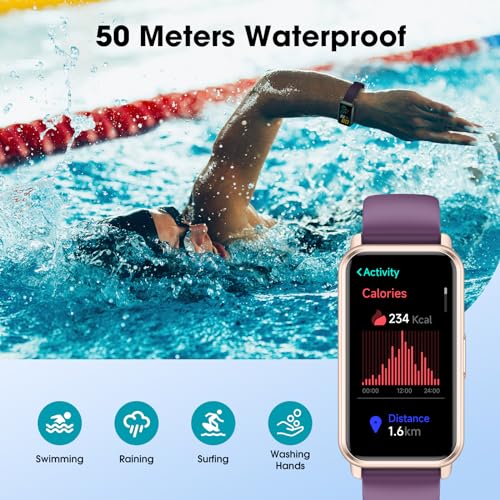 Fitness Tracker for Women Men, No App/Phone Required, 1.58" Smart Watch AMOLED Screen, 24/7 Heart Rate Blood Oxygen, Sleep Tracker, 50M Waterproof Activity Tracker with Pedometer for Andriod iPhone