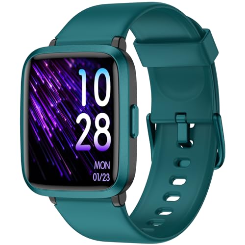 Imzuc Fitness Tracker Watch, Step Tracker with Heart Rate, Blood Oxygen Sleep Monitor, 5ATM Waterproof Pedometer, Step Calorie Counter, Health Fitness Watch for Sports, Activity Tracker for Women Men