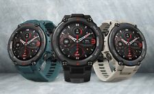 Amazfit T-Rex Pro Smart Watch 48mm, Rugged Military Certified, GPS, 18-Day Battery, Heart Rate & Sleep Monitoring, 10 ATM Water-Resistant, 100+ Sports Modes, for Android iPhone (Black)