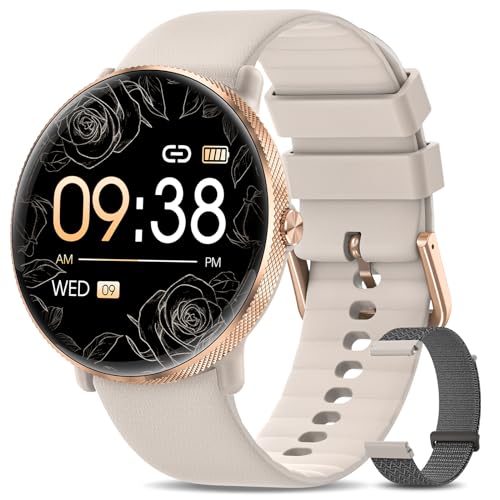 Smart Watch (Answer/Make Calls), 1.39" Smart Watches for Women 110+ Sports Modes Fitness Tracker with Blood Pressure/Heart Rate/Sleep Monitor, IP68 Waterproof Activity Tracker for Android and iPhone