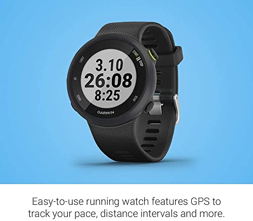 Garmin Newest Forerunner 45 GPS Smartwatch 42mm, Lightweight, Waterproof, Wellness & Sport tracking, 24/7 heart rate monitoring, Bluetooth, Coach 2
