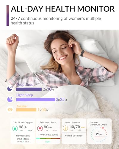 Smart Watch (Answer/Make Calls), 1.39" Smart Watches for Women 110+ Sports Modes Fitness Tracker with Blood Pressure/Heart Rate/Sleep Monitor, IP68 Waterproof Activity Tracker for Android and iPhone