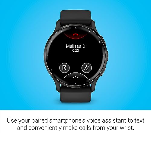 Garmin Venu 3, GPS Smartwatch with AMOLED Display, Black | Advanced Health and Fitness Features, Up to 14 Day Battery Life, Body Battery Energy Monitoring with Signature Power Bundle