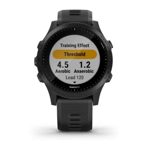 Garmin Forerunner 945, Premium GPS Running/Triathlon Smartwatch with Music, Black - 010-02063-00