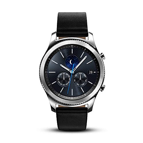 SAMSUNG Gear S3 Classic Smartwatch (Bluetooth), SM-R770NZSAXAR US Version with Warranty (Renewed)