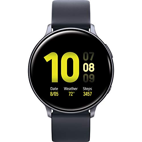 SAMSUNG SM-R820NZKAXAR Galaxy Watch Active2 44mm (Black) - (Renewed)