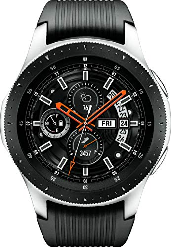 Samsung Galaxy Watch (46mm) SM-R800NZSAXAR (Bluetooth) - Silver (Renewed)