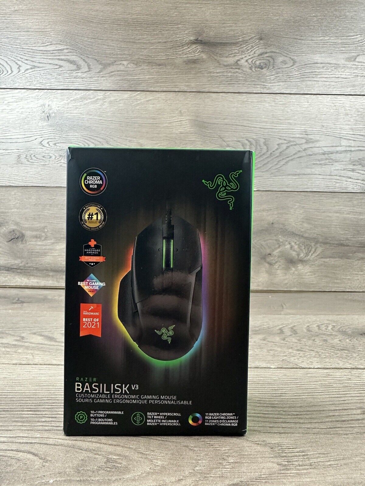 Razer Basilisk V3 Ergonomic Gaming Mouse with RGB