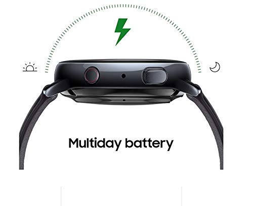 Samsung Galaxy Watch Active2 Stainless Steel LTE GSM Unlocked SM-R835U (ATT, Verizon, Tmobile, Sprint) - US Warranty (Renewed) (Silver, 40mm)