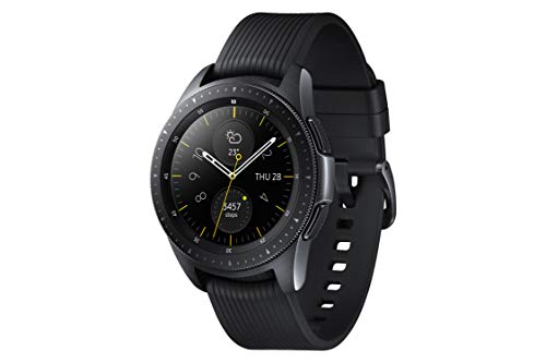 Samsung Galaxy Watch 42mm SM-R810 Midnight Black - SM-R810NZKAXAR (Renewed)