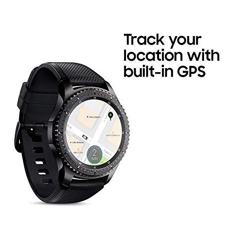 SAMSUNG GEAR S3 FRONTIER Smartwatch 46MM (Bluetooth Only) - Dark Grey (Renewed)