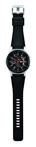 SAMSUNG Galaxy Watch (46mm) Heart Rate Monitor, Silver (Bluetooth) US Version (Renewed)
