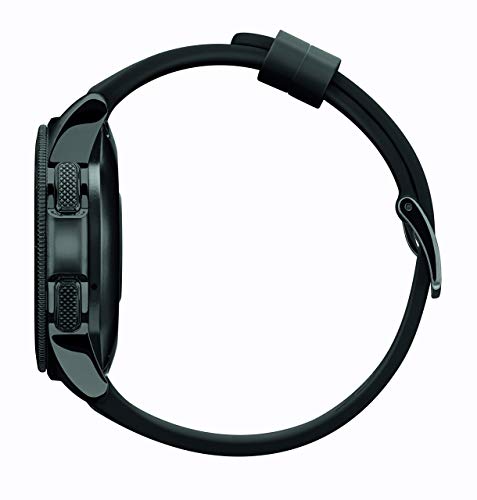 Samsung Galaxy Watch (42mm) SM-R810NZKAXAR (Bluetooth) - Heart Rate Monitor, Black (Renewed)