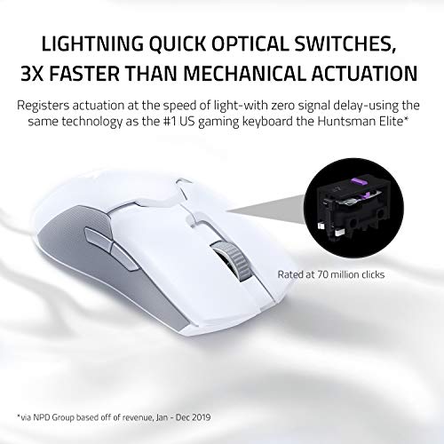 Razer Viper Ultimate Wireless Gaming Mouse & Dock