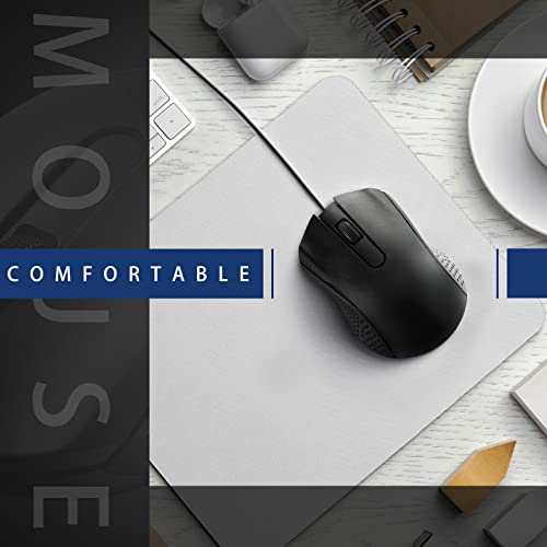 Hoteam 12-Piece Ergonomic Wired USB Mouse Set