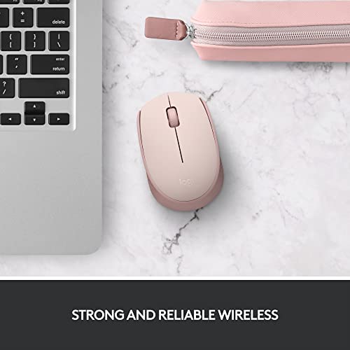 Logitech M170 Wireless Mouse - Rose Color