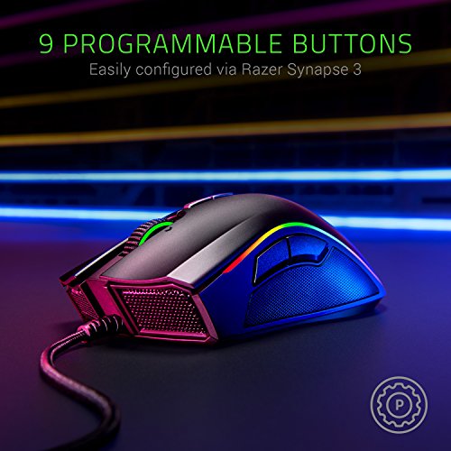 Razer Mamba Elite Wired Gaming Mouse with RGB