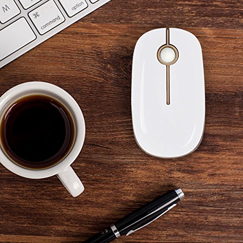 VssoPlor Wireless Slim Mouse with Nano Receiver