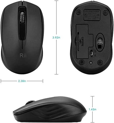Rii 2.4G Wireless Mouse for PC and Laptop