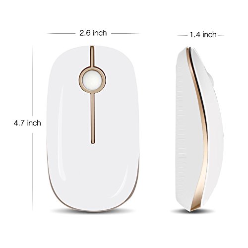 VssoPlor Wireless Slim Mouse with Nano Receiver