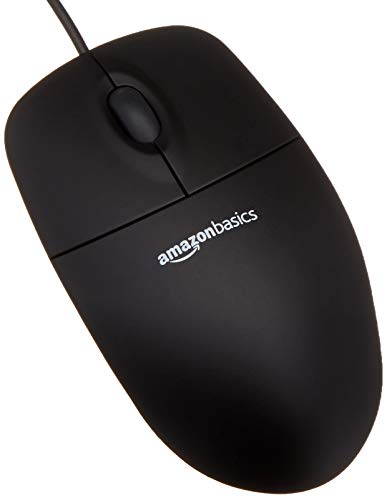 Amazon Basics USB Wired Keyboard and Mouse Bundle