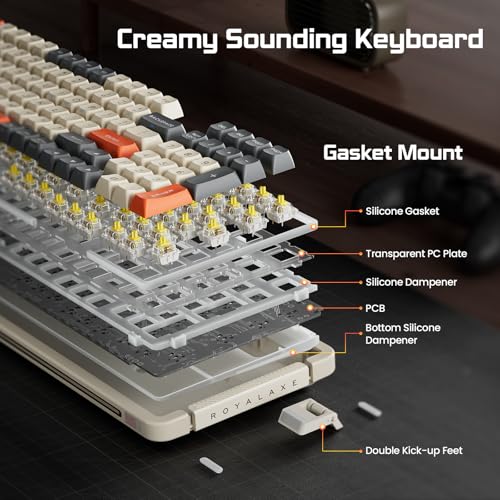 ROYALAXE L98 Wireless RGB Mechanical Keyboard