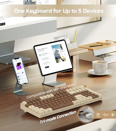 RoyalAxe R100 Tri-Mode Wireless Mechanical Keyboard