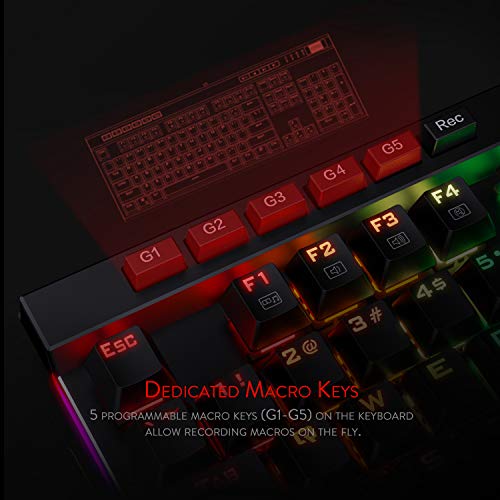 Redragon K580 VATA RGB Mechanical Gaming Keyboard