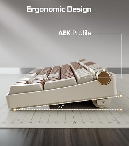 RoyalAxe R100 Tri-Mode Wireless Mechanical Keyboard