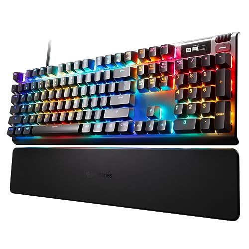 SteelSeries Apex Pro Gaming Keyboard with OLED & RGB