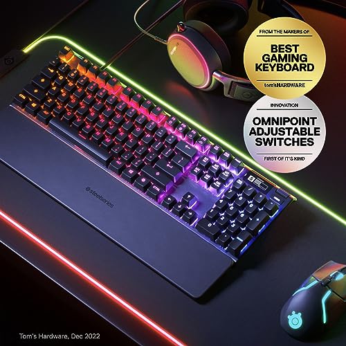 SteelSeries Apex Pro Gaming Keyboard with OLED & RGB