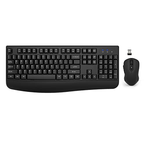 Ergonomic Wireless Keyboard & Mouse Combo Set