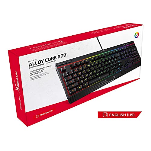 HyperX Alloy Core RGB Gaming Keyboard with Media Keys