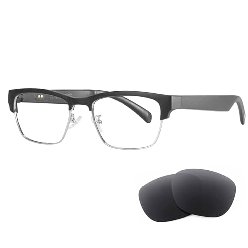 Bluetooth Smart Glasses with Microphone and Anti-Blue Light