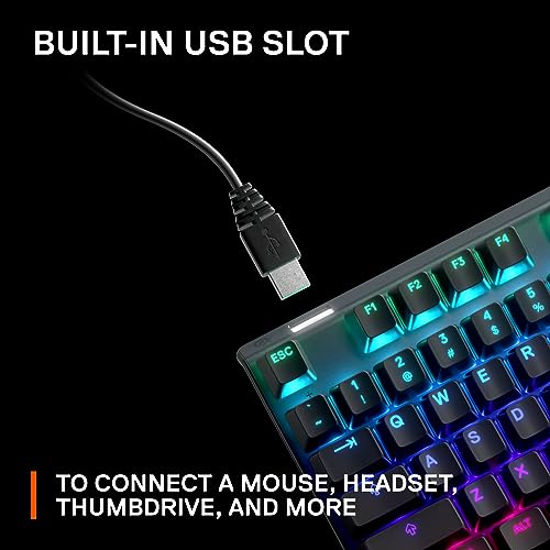 SteelSeries Apex Pro Gaming Keyboard with OLED & RGB