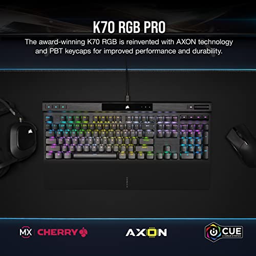 Corsair K70 RGB PRO Wired Gaming Keyboard - Black