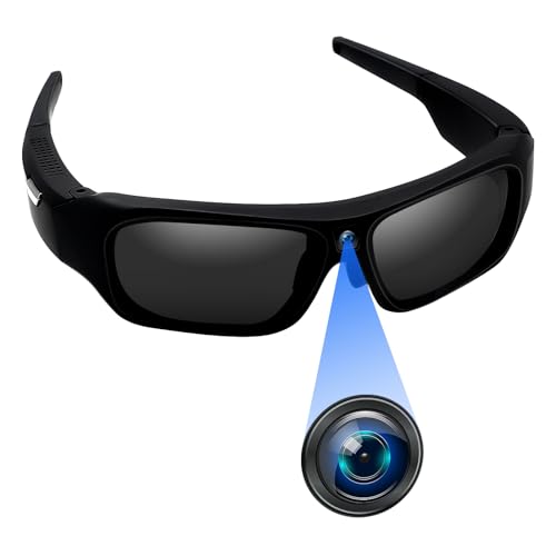 4K HD Camera Sunglasses with Polarized Lenses