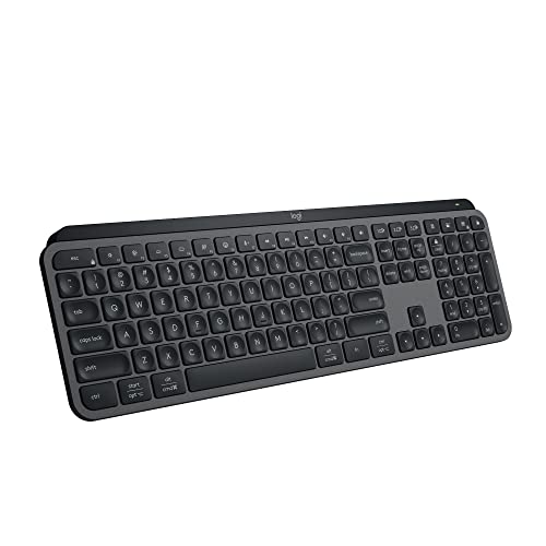Logitech MX Keys S Wireless Backlit Keyboard - Graphite