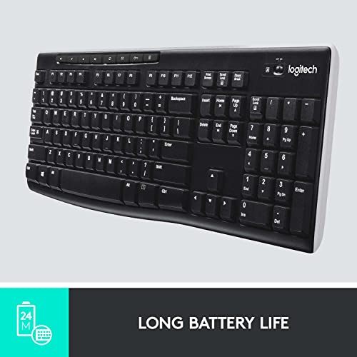 Logitech K270 Wireless Full-Size Keyboard for PC