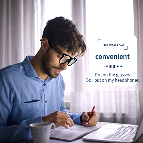 Bluetooth Sunglasses with Open Ear Speakers