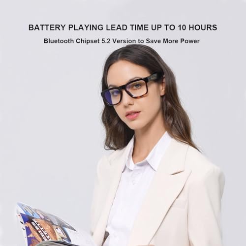 OhO Bluetooth Smart Glasses with UV Protection