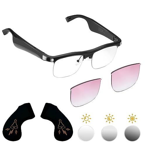 CatXQ Smart Bluetooth Audio Sunglasses - HiFi Lenses