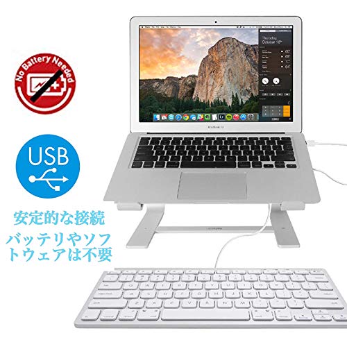 Macally Compact Wired Keyboard for Mac & Windows