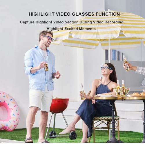 OhO Smart Glasses: 256G Camera & Bluetooth Headset